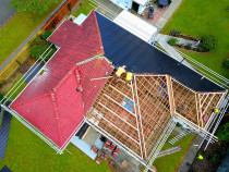 Concrete Tile conversion to corrugated long run