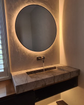 New Vanity and Tapeware - Renovation