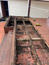 Deck Restoration Before