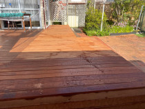 Deck restoration After
