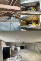 Garage add frame insulation and Gib