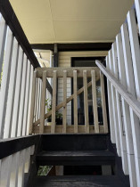 Timber batten Gate
