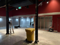 Theatre demolition and reconstruction