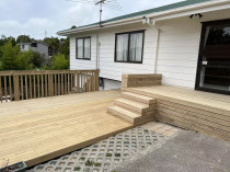 Deck and stairs