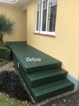 Deck repaint before