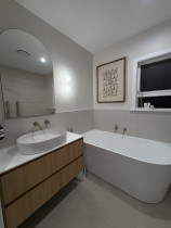 Bathroom renovation by Crystal Plumbing & Gas