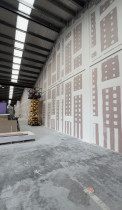 Final coat - Level 4 finish on GIB fyreline.