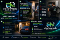 EV charger - EV charger installation completed for convenient and reliable home vehicle charging. The charger was professionally installed with the appropriate circuit protection and wiring to ensure safe operation and compliance with New Zealand electrical standards. The system was fully tested and commissioned, providing the homeowner with a safe and efficient charging solution.