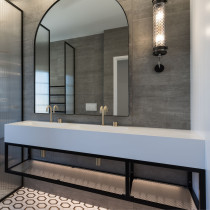 Vanity frame for interior designer, Sticks + Stones