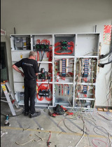 Industrial Switchboard Upgrade with new generator changeover switch and controls - GNS Electrical - 0800 467 3532