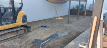 Concrete Preparation - Howick - Preparation for concrete to carport and parking area, including installation of cesspits