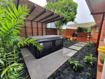 Back yard transformation
