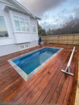 Birkenhead Pool & deck. - Recently completed Birkenhead head pool & deck.