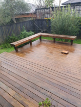 Deck washing - Restore your outdoor spaces with a thorough soft wash that lifts dirt, mold, and algae from timber and composite decking. I use eco-friendly solutions that clean deeply without causing damage—bringing back the natural beauty of your deck and making it safer and more inviting.