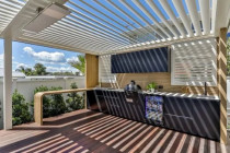Outdoor entertainment area