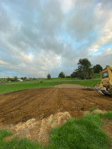 Site preparation for house or shed