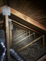 Earthwool ceiling insulation