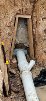 Pipe repair & lot connection for Watercare Avondale
