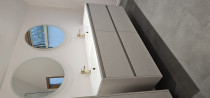 Double Vanity Installation