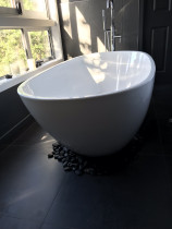 Bathroom renovation by Buildstrong - Renovated a downstairs bathroom