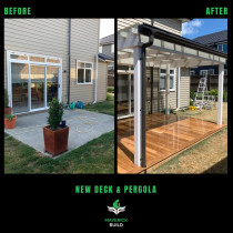New deck & pergola construction