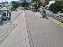 Re-roof - New colorsteel colour,  Sandbar