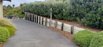 Retaining wall - Before