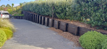 Retaining wall - After