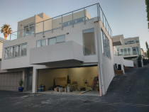 Acrylic overlay over damaged solid plaster
