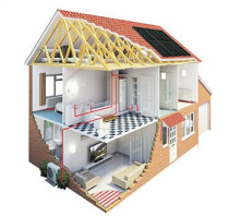 What’s the difference between ducted and non-ducted? - Single room heat pumps can be great for just that purpose but ducting essentially means distributing the temperature evenly throughout your space. This is done by using ductwork to create a home ducted central heating system. Working to maintain an even temperature throughout your space means that you get a consistent temperature – even in those hard-to-reach spaces, such as closets and bathrooms.

We can easily connect your ventilation system straight into the ductwork. While we can install ventilation systems that don’t interact or require ductwork, the ones that do tend to have a greater affect in indoor air quality, simply because ducted systems are better equipped to circulate air and regulate where it ends up.