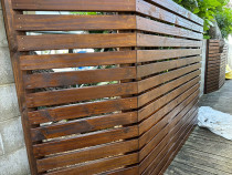 Fance staining