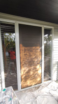 Front door restoration (before)