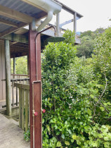 Outdoor shower installation - New outdoor shower installation Rakino Island