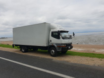 Our first truck, named rubble