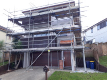 Full exterior plaster and repaint