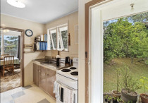 Old Kitchen transformation - See the next images for after painting the old kitchen cabinets