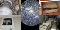 Asbestos collage