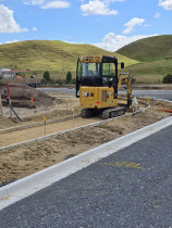 Footpath Prep - Civil machine and operator support