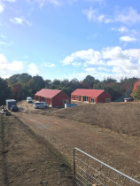 New house progress by Connect Electrical 2015 Ltd - 2 new builds comprising of a home and a Bed & Breakfast