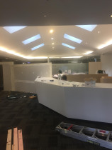 Commercial office refurbishment with new lighting by Connect Electrical 2015 Ltd
