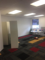 Commercial office refurbishment with new lighting by Connect Electrical 2015 Ltd