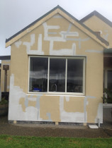 Back Gable End repair done by H2GLO Services