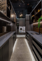 Innovative Kitchens - Residium Stand 159 - Multi function spaces incorporating the wet bar, laundry and scullery with no compromise on design, materials and function.