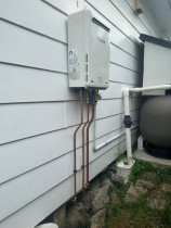 Rinnai Infinity Gas Hot Water Installation