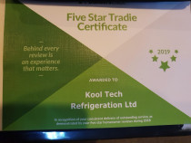 Kool Tech Refrigeration Ltd  Achievement on work quality