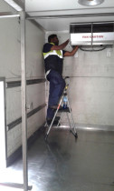 Refrigeration repairs in chiller unit