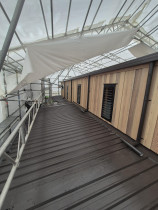 New roof , gutters,  downpipes - Colour- ironsand,