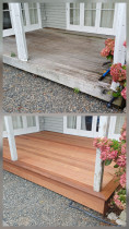 Glenfield deck - Replace entire deck and steps