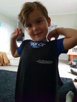 Young fella ready for work :)