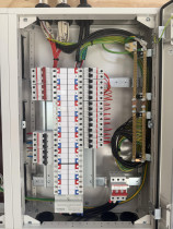 New build shed switch board
